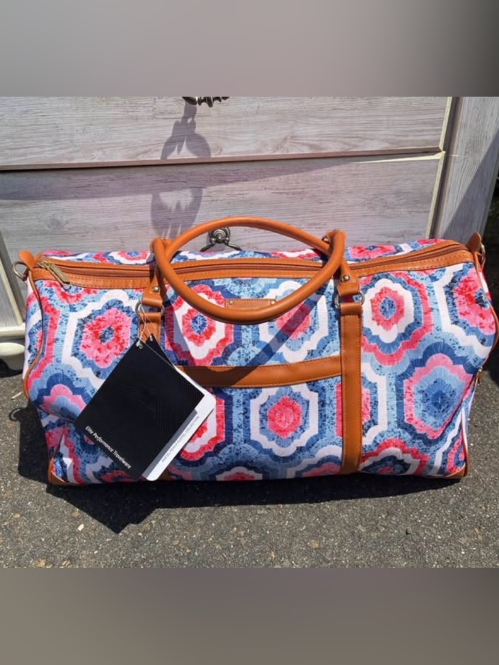 NEW! Patterned Weekender Bag